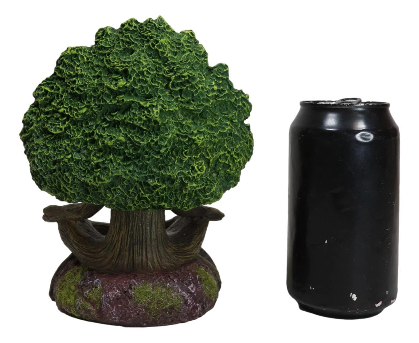 Forest Greenman Tree Man Ent Meditating Backflow Incense Cone Burner Figurine-6