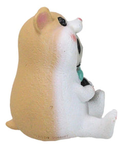 Furrybones Hammy Ribbon Hamster With Guinea Pig Skeleton Furry Bones Figurine-6