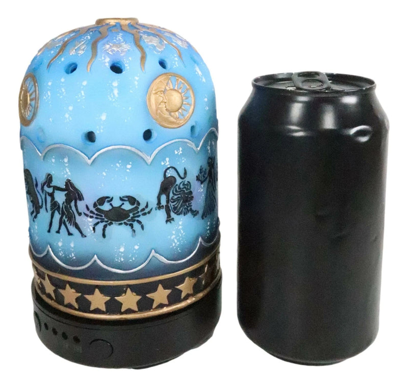 Greek Zodiac Signs Sun Moon Horoscopes Aroma Oil Diffuser LED Night Lights-6