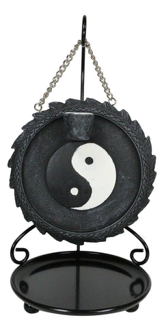 Medieval Ying Yang Dragons Aroma Waterfall Medal Backflow Incense Cone Burner-8