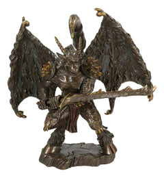 Primordial Khaos Goddess Chaos With Scorpion Tail And Flame Blade Figurine-2