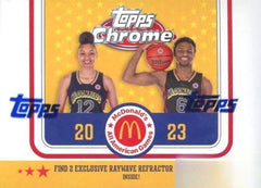 2023 Topps McDonald's All American Chrome Basketball Factory Sealed Blaster Box!-1