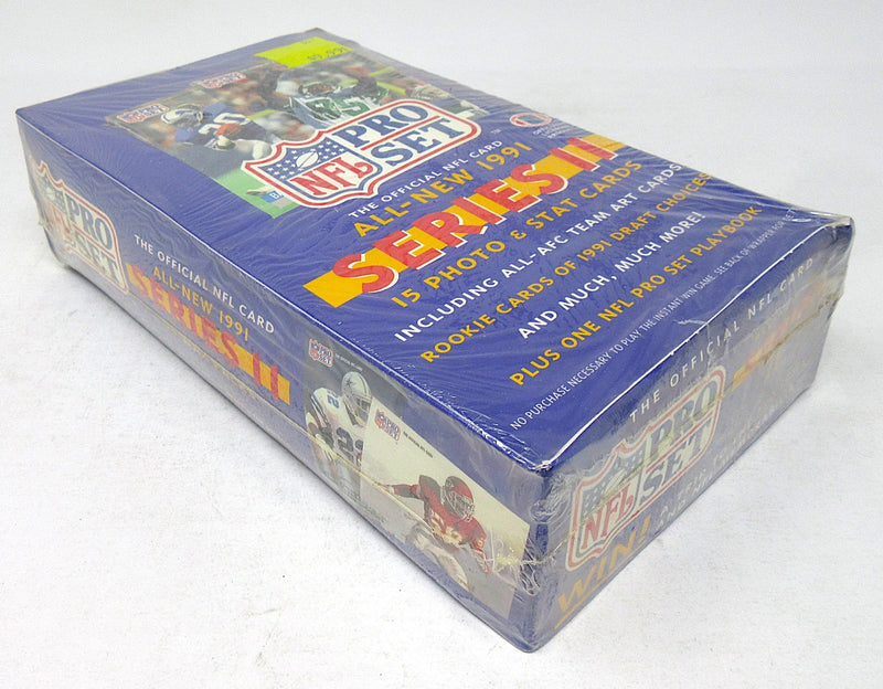 1991 Pro Set Football Series 2 Box (36/15)-2