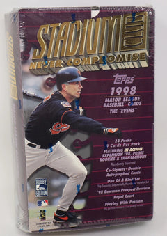1998 Topps Stadium Club Baseball The Evens Box (Hobby) (24/9)-1
