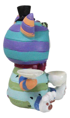 Furry Bones Whimsical Wonderland Cheshire Cat Alice Skeleton Figurine Furrybones-7