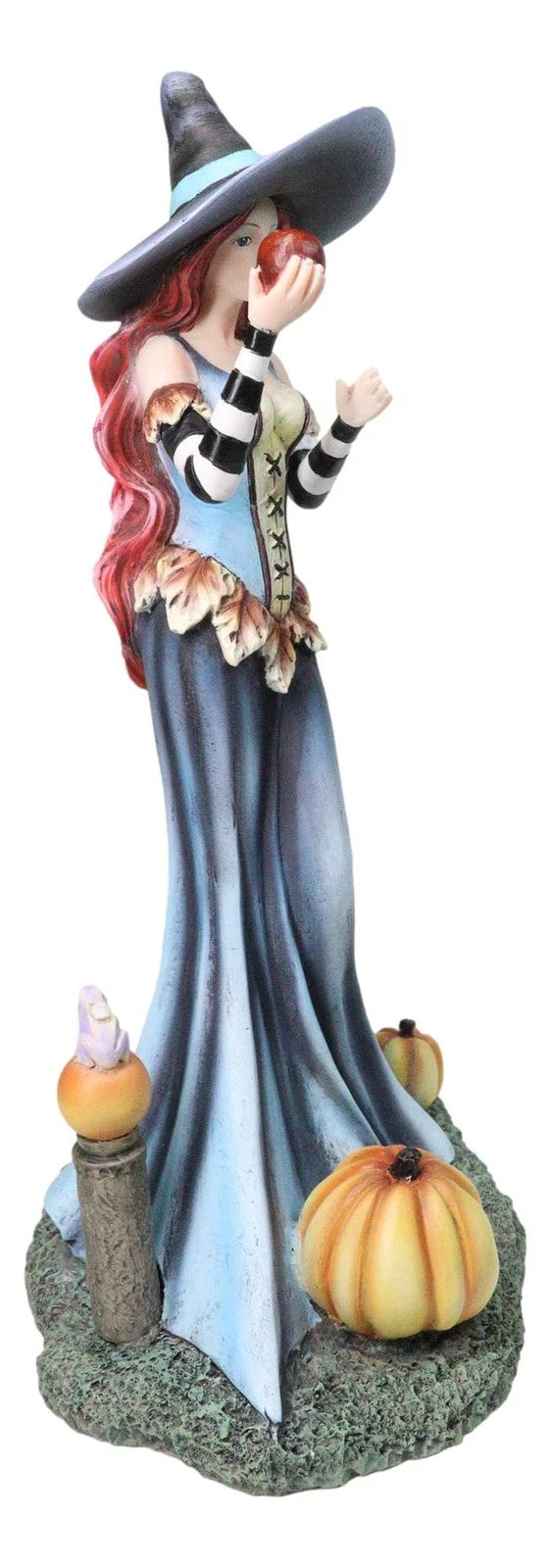 Amy Brown Halloween Pumpkins Ritual Poison Apple Witch Fantasy Magic Figurine-8