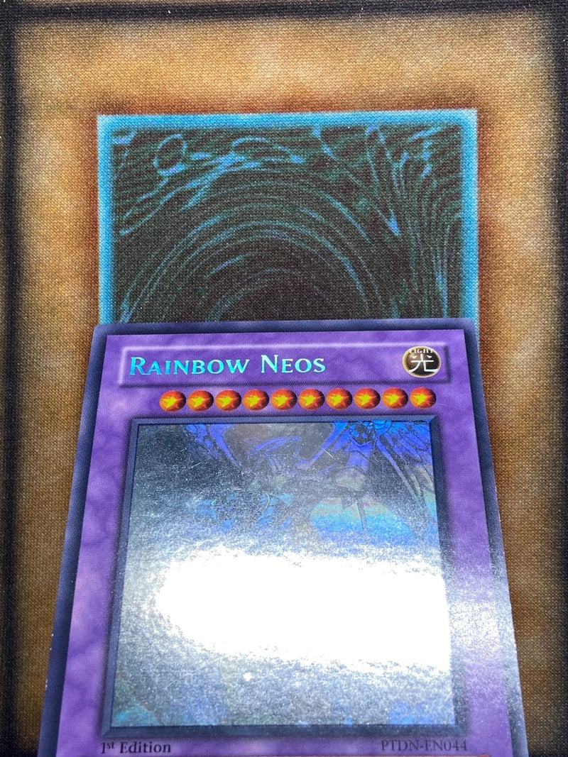 Yugioh Rainbow Neos PTDN-EN044 Ghost Rare 1st Ed LP-2