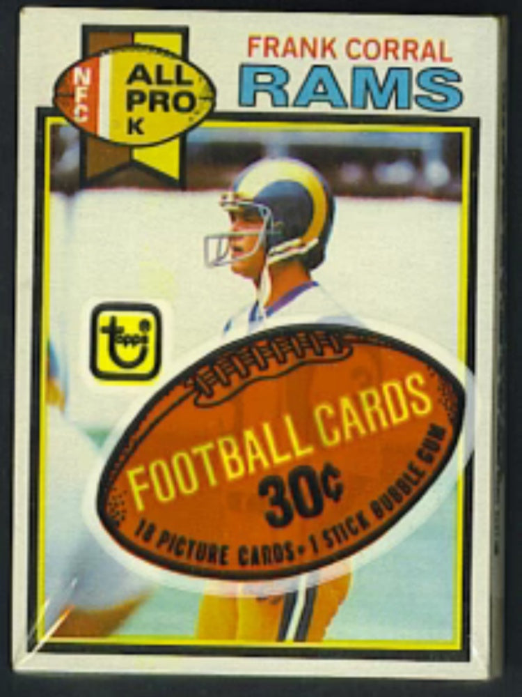 1979 Topps Football Unopened Cello Pack-1