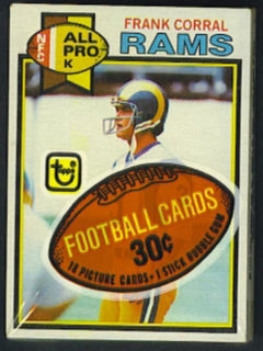 1979 Topps Football Unopened Cello Pack-1