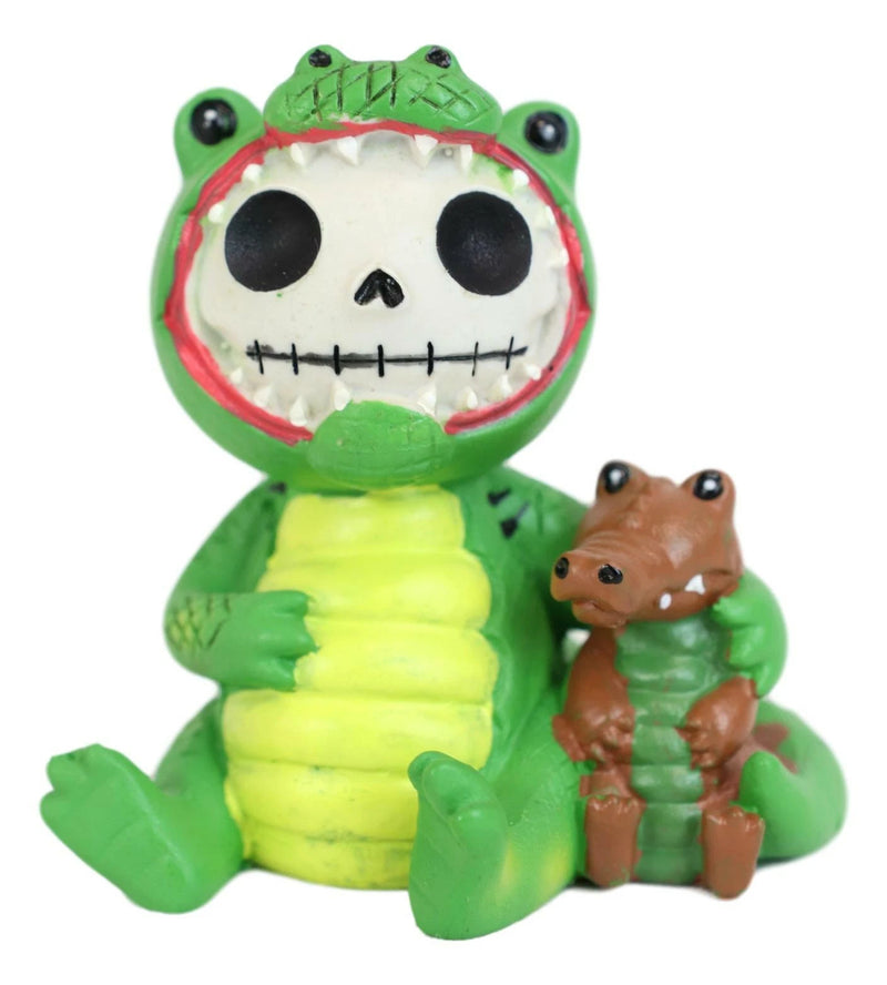 Furrybones Chomper Crocodile Alligator Skeleton Monster Figurine Furry Bones-2