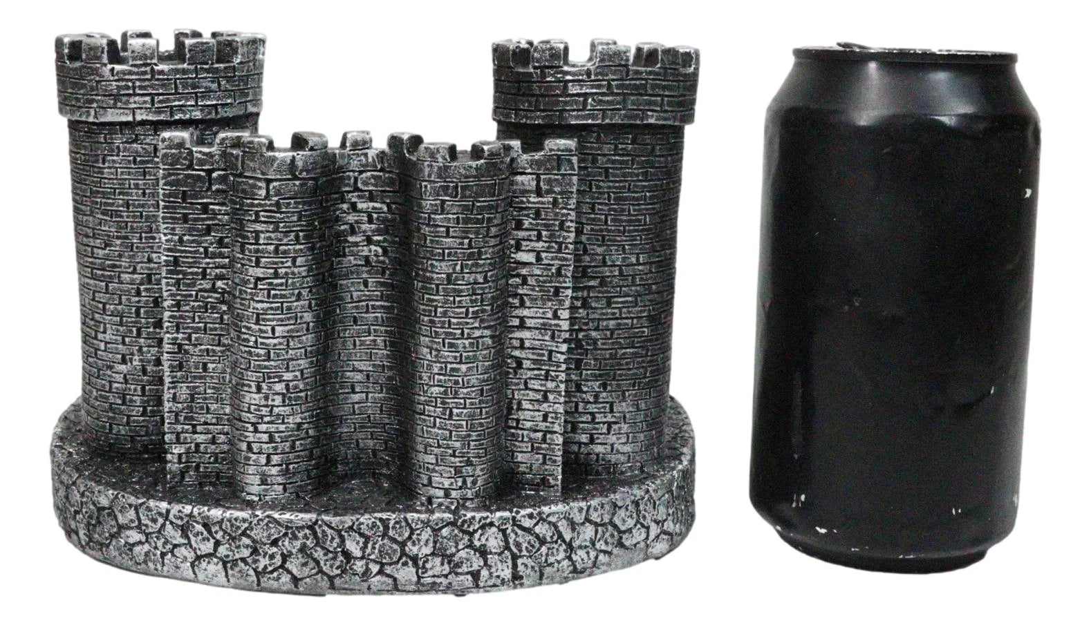 Gothic Medieval Windsor Stonewall Castle Fortress Miniature Display Stand 5"H-8