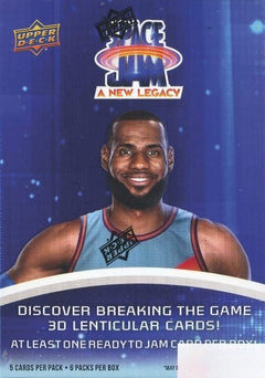 5-2021 Upper Deck Space Jam 2:A New Legacy Basketball Factory Sealed Blaster Box-3