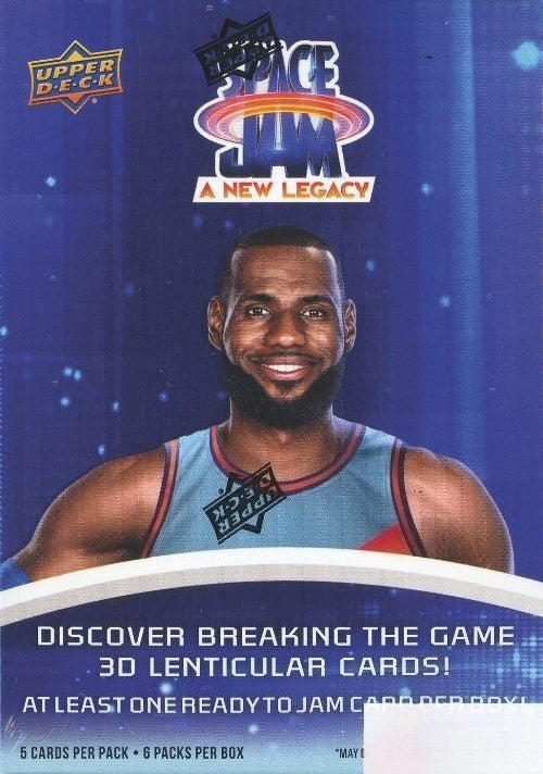 5-2021 Upper Deck Space Jam 2:A New Legacy Basketball Factory Sealed Blaster Box-3