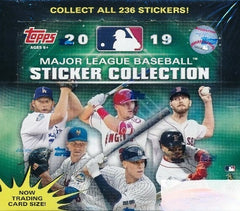 2019 Topps Baseball Stickers MASSIVE Factory Sealed 50 Pack Box-200 Stickers !!-1
