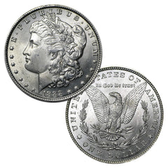 1888 P Morgan Silver Dollar $1 Brilliant Uncirculated BU 90% Silver-1