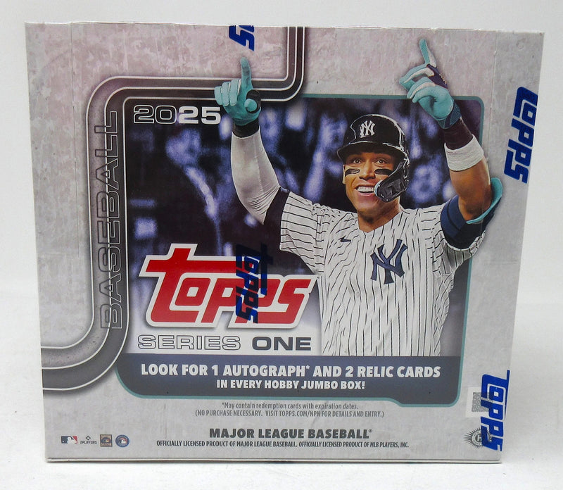 2025 Topps Baseball Series 1 Jumbo Box (Hobby) (10/40)-1