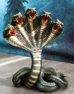 Hindu Primordial Multi Headed Shesha Snake Demigod Nagaraja Of Vishnu Figurine-1