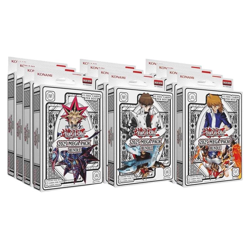 Yugioh 2025 Mega-Pack Tuck Display Box (12 Boxes) Brand New Factory Sealed-1