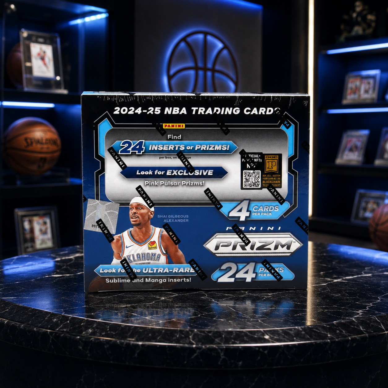 Prizm Basketball Cards 2024-25 Panini Retail Box, 96 Cards, 24 Factory Sealed Packs, Prizms, Inserts And Rookie Cards Possible