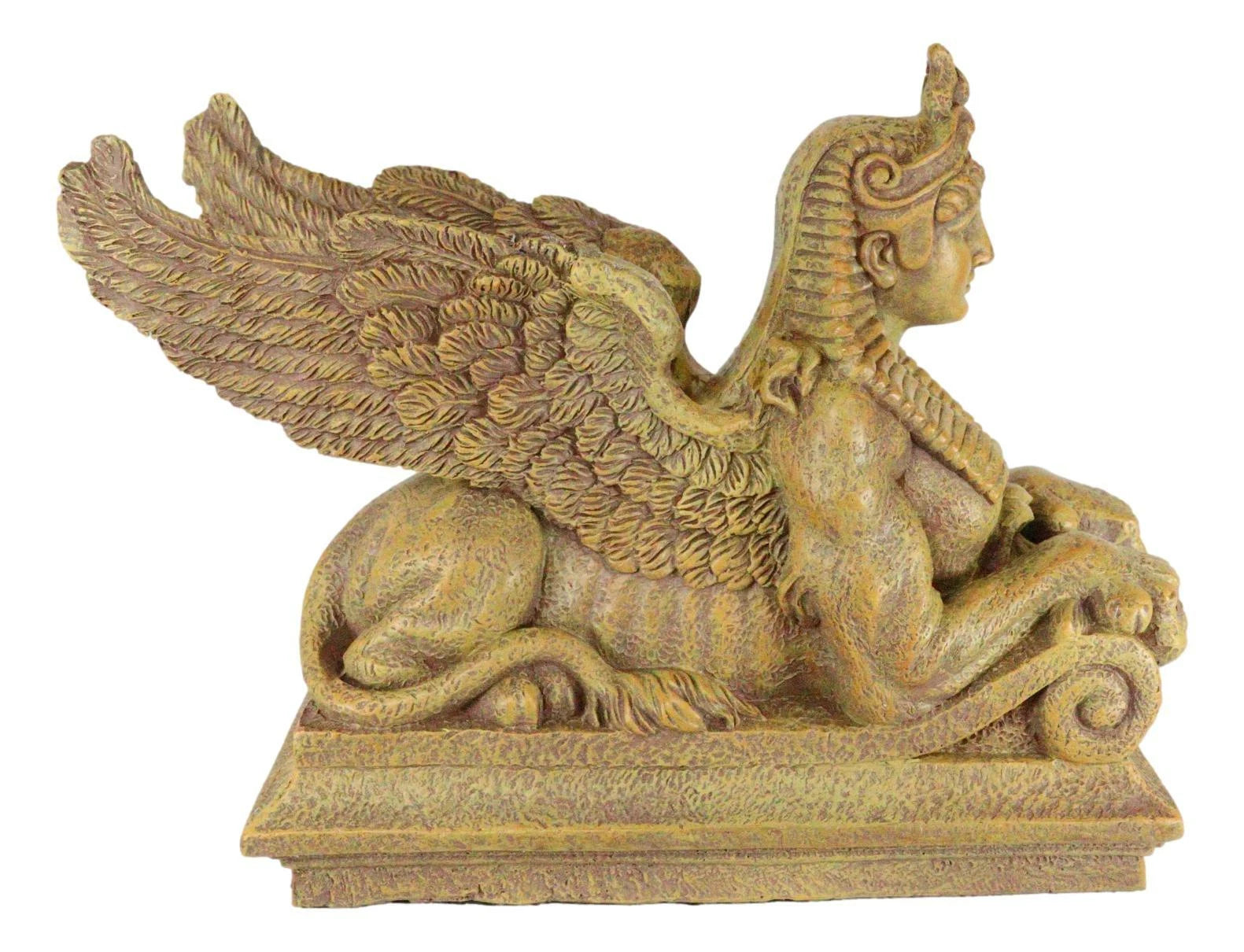 Ancient Egyptian Gods & Pharaohs Sphinx Lioness Guardian Figurine Egyptian Deity-6