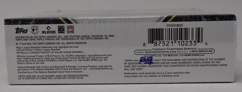 2021 Topps Triple Threads Baseball Box (Hobby) (2/1/7)-3
