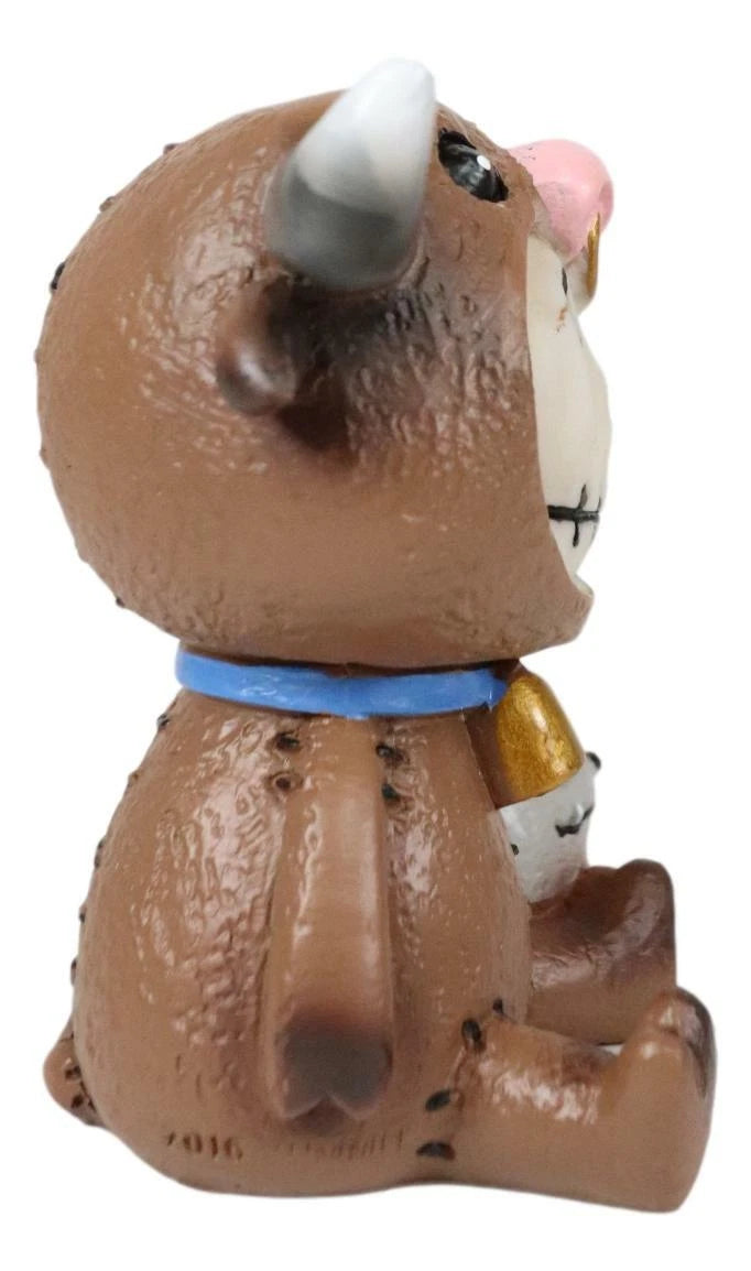 Furry Bones El Toro The Bull Skeleton Furry Bones Collectible Figurine 3"H-6