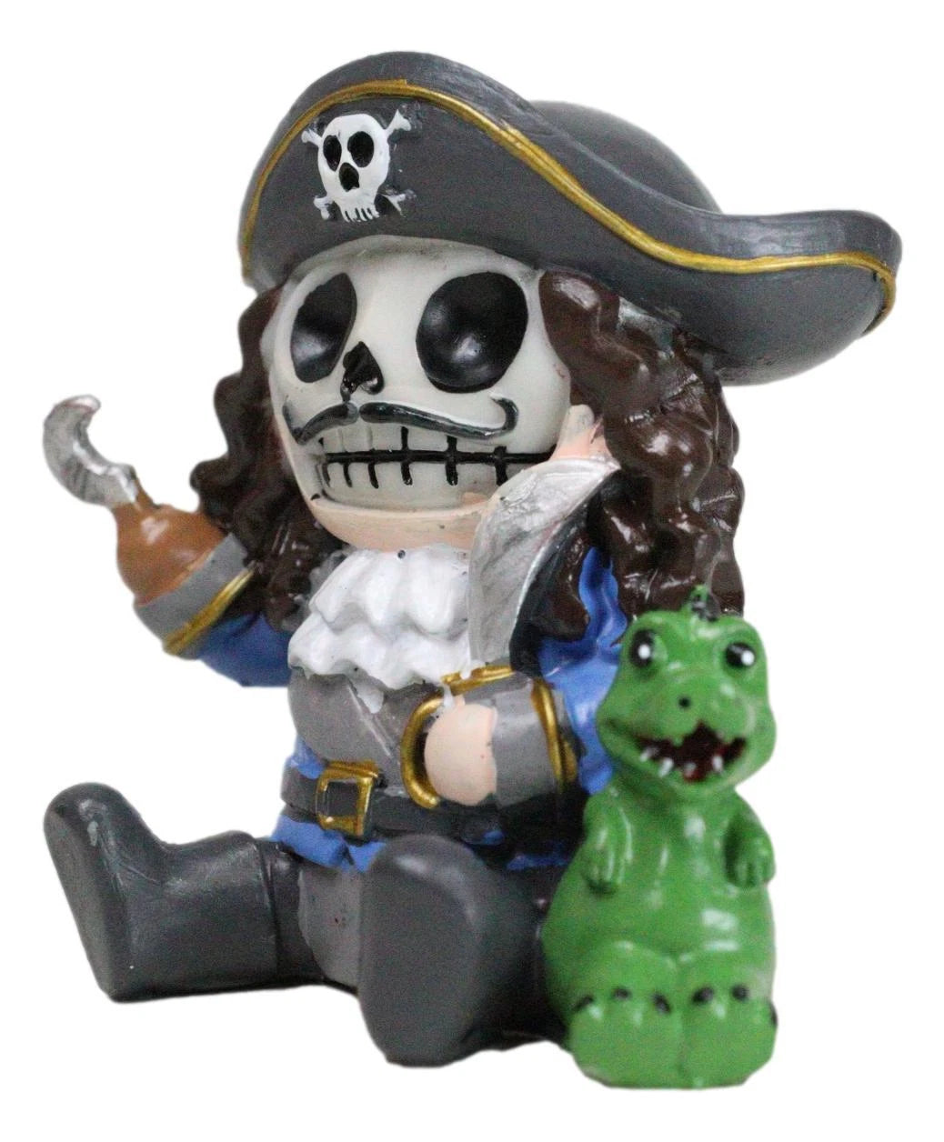 Furry Bones Arrr Matey Villain Pirate Captain Hook Peter Pan Figurine Furrybones-8
