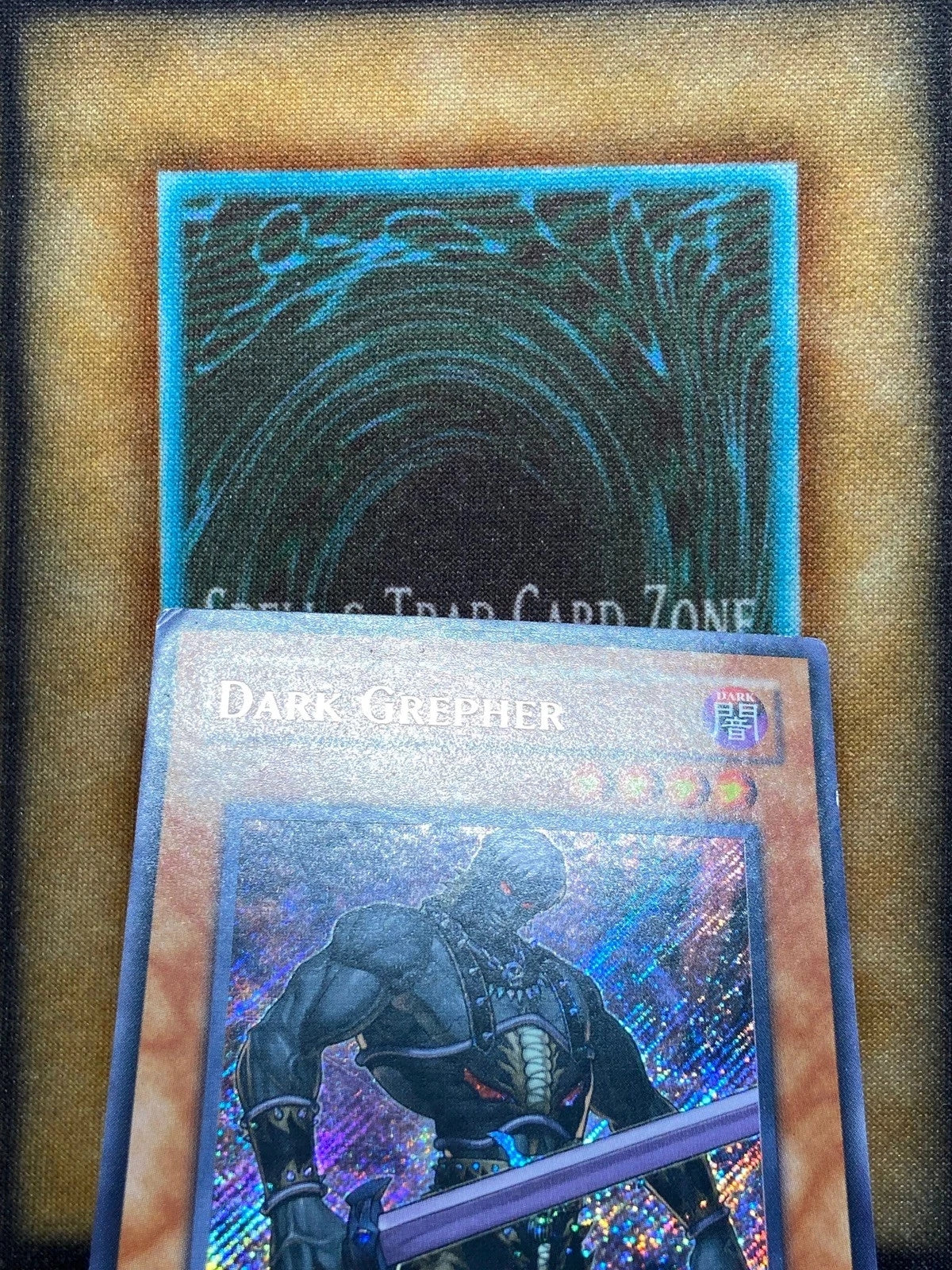 Yugioh Dark Grepher PTDN-EN000 Secret Rare 1st Ed MP (#2)-2