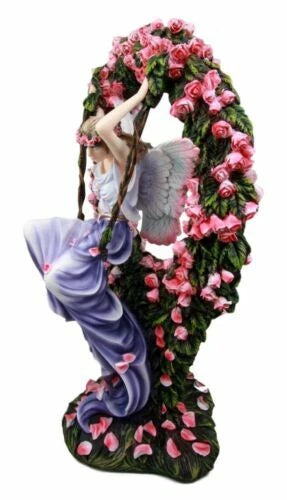 Guardian Angel Figurine, Heavenly Protector Statue 16"H for Home Decor, Living Room, Bedroom, Spiritual Display, Prayer Altar, Office, Religious or Collectible Gift-7