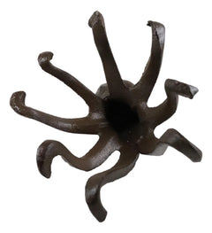 Cast Iron Nautical Giant Sea Octopus Standing Decorative Paperweight Figurine-7
