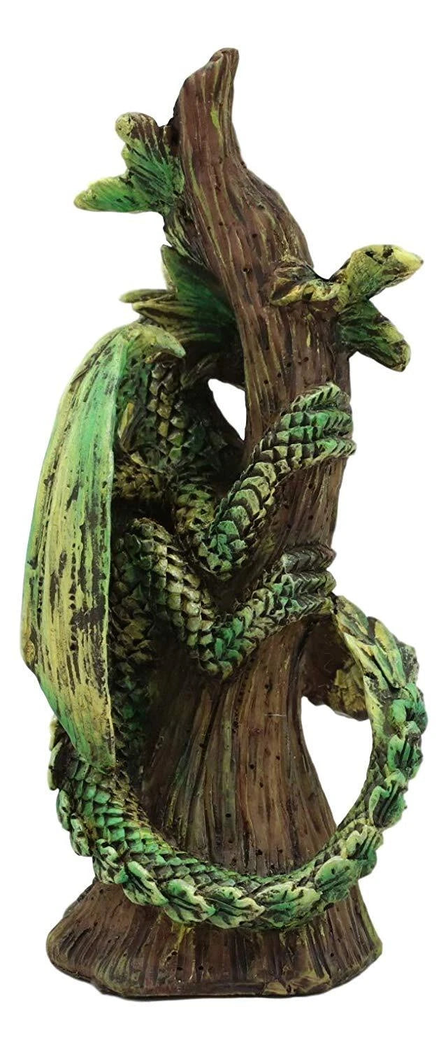 Dryad Gaia Tree Ent Earth Dragon Baby Wyrmling 5.25"H Figurine Anne Stokes-6
