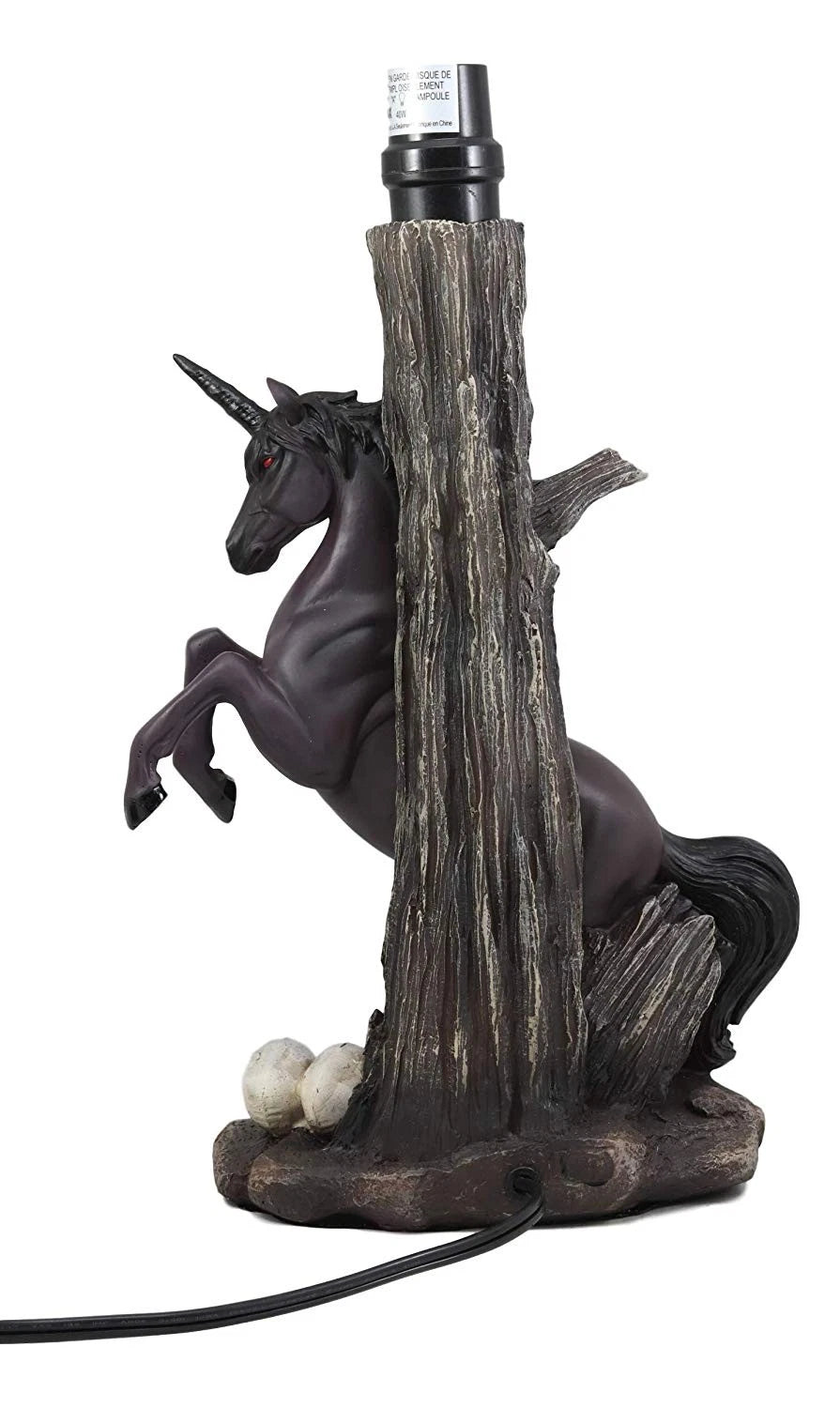 Unicorn Table Lamp, Sculptural Fantasy Desktop Night Light with Starry Sky Shade, 19" Tall, Bedroom, Living Room, Kids Room, Office Desk, Home Decor, Magical Gift-9