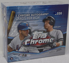 2020 Topps Chrome Baseball Jumbo Box (Hobby) (12/13)-1