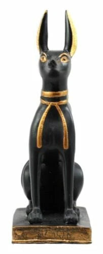Sitting Ancient Egyptian God Anubis Jackal Dog Figurine 5"H God of The Afterlife-6