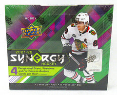 2021/22 Upper Deck Synergy Hockey Box (Hobby) (8/3)-1