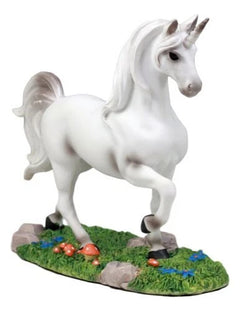 Enchanted Forest Glade Strolling Unicorn Figurine Decorative Statue 6.75"Long-9