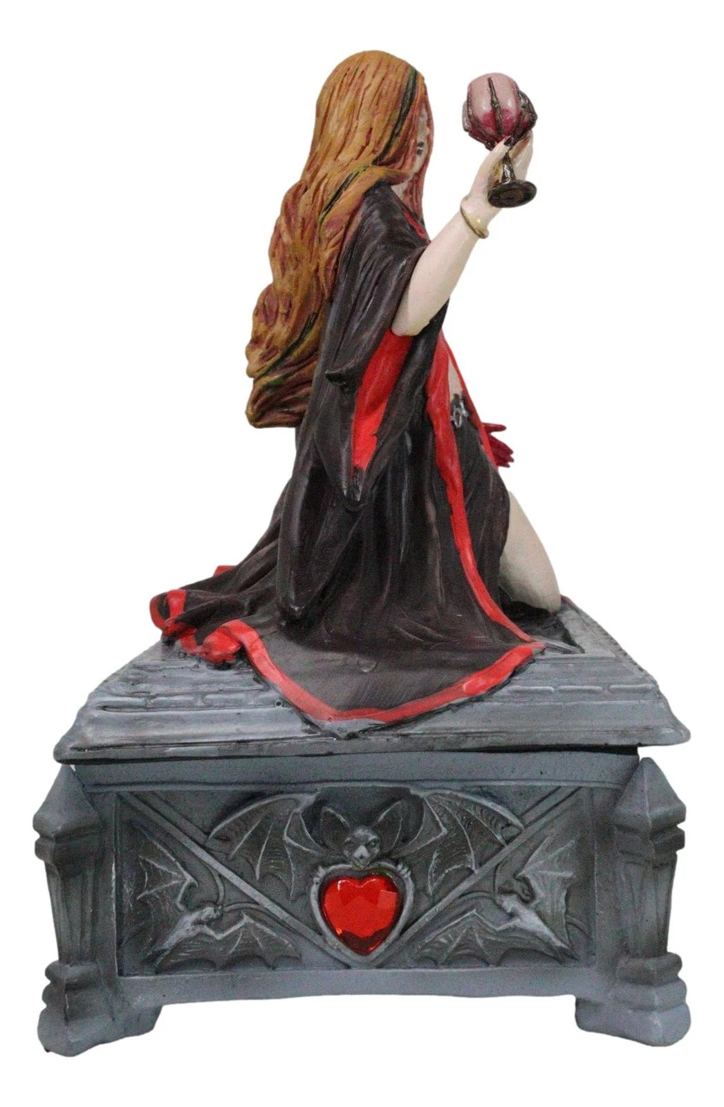 Caja decorativa de joyería con cáliz de sangre de vampiro gótica de luna de sangre-6
