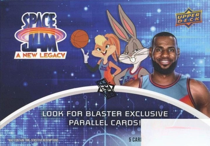 5-2021 Upper Deck Space Jam 2:A New Legacy Basketball Factory Sealed Blaster Box-2