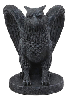 Estatua de gárgola, león, águila y grifo, decoración para el hogar, 17 cm de alto-8