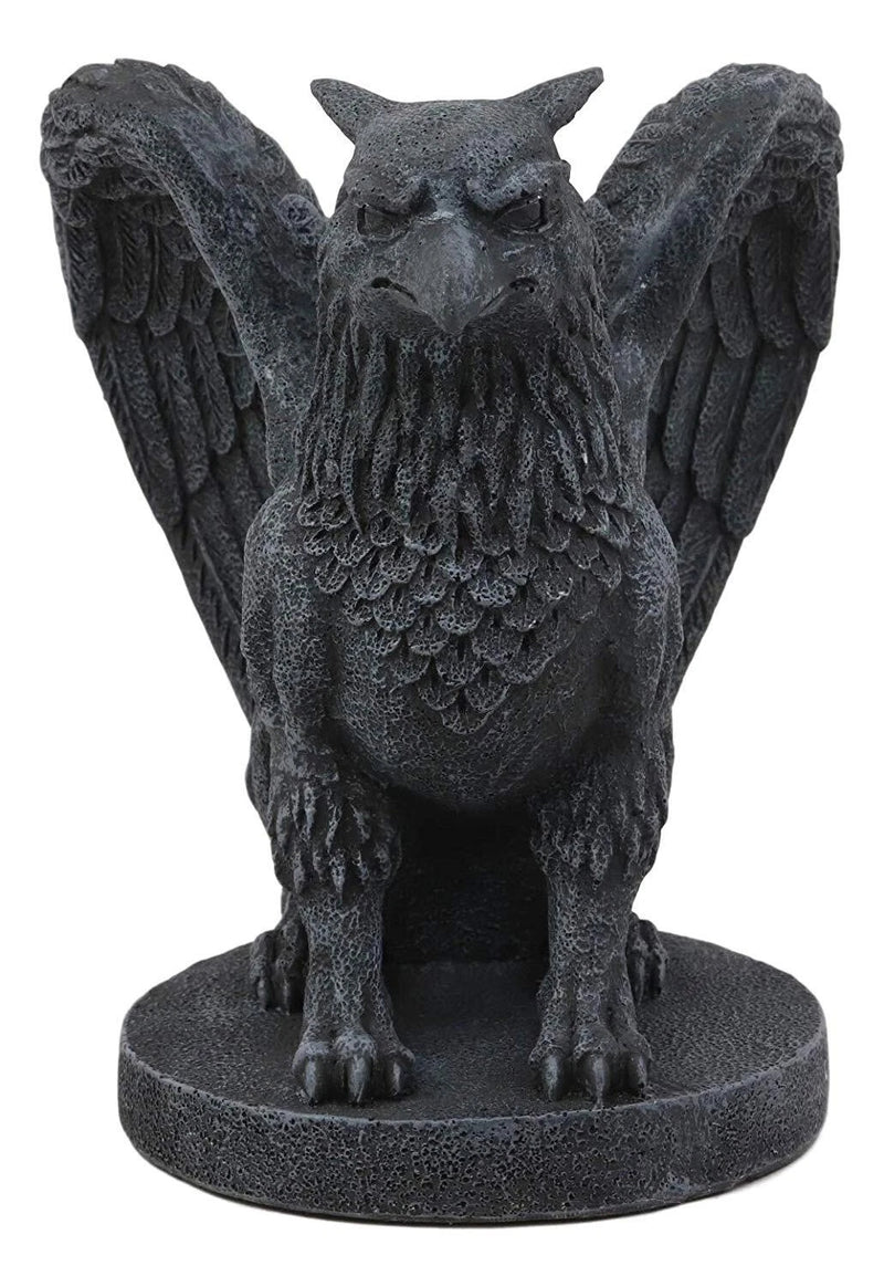 Estatua de gárgola, león, águila y grifo, decoración para el hogar, 17 cm de alto-8