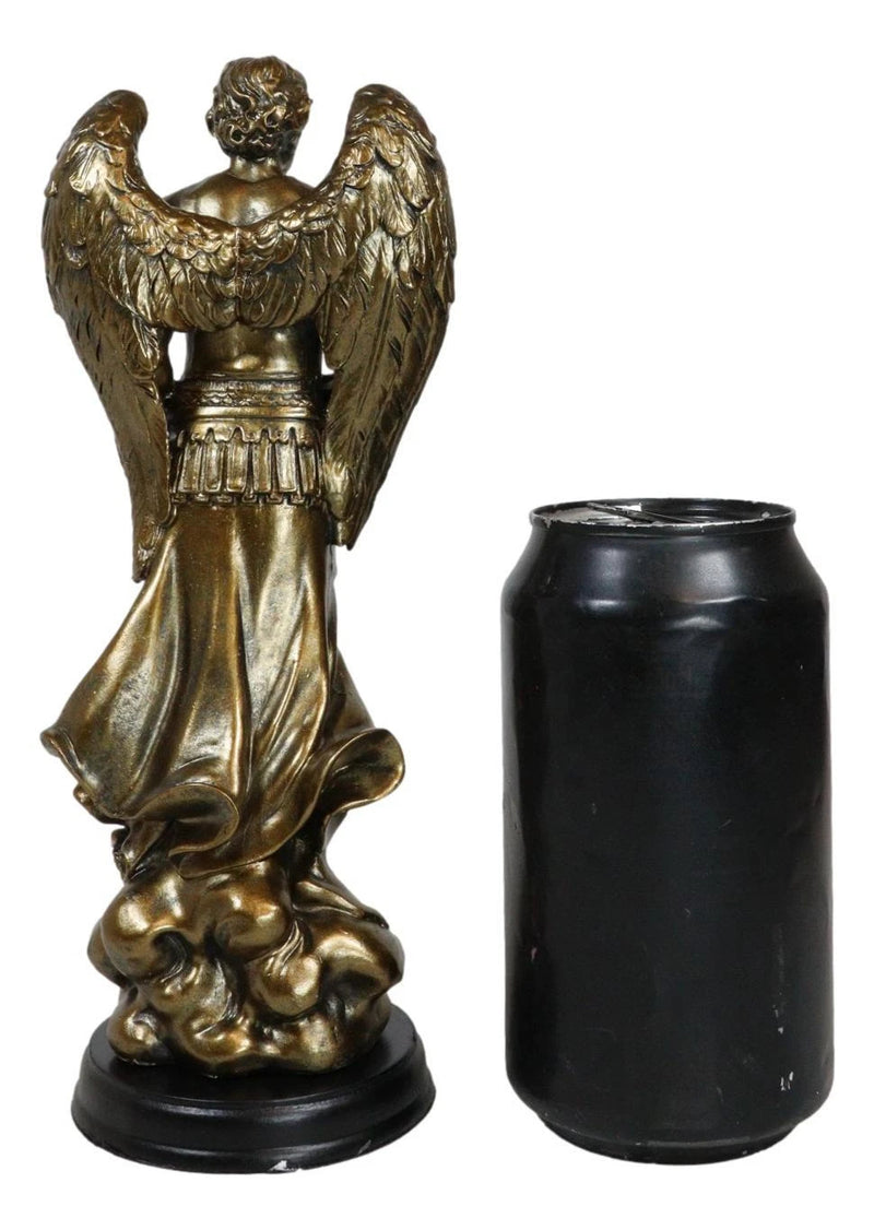 Byzantine Catholic Church Archangel Gabriel With Sacred Scroll Statue 8"Tall-5