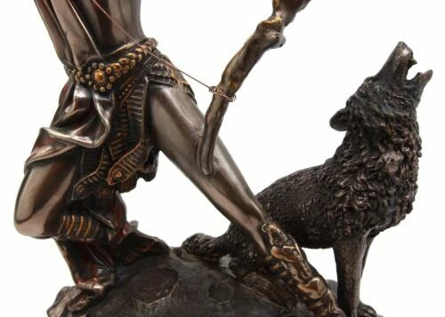 Gift Greek Goddess Artemis Figurine Roman Diana The Huntress Statue 11.5"H-7