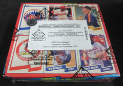 1990 Fleer Baseball Unopened Cello Box (FASC)-2