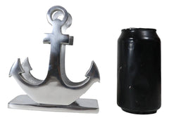 Aluminum Sailor Marine Sea Ship Anchor Decorative Paper Napkin Holder Sculpture-8