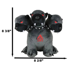 Greek Mythology Hades Underworld Cerberus Hydra Dogs Luxe Soft Plush Toy-8