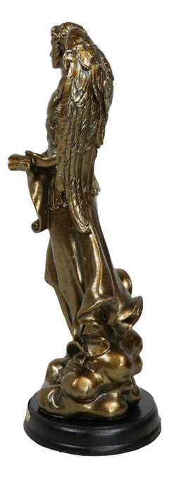 Byzantine Catholic Church Archangel Gabriel With Sacred Scroll Statue 8"Tall-6