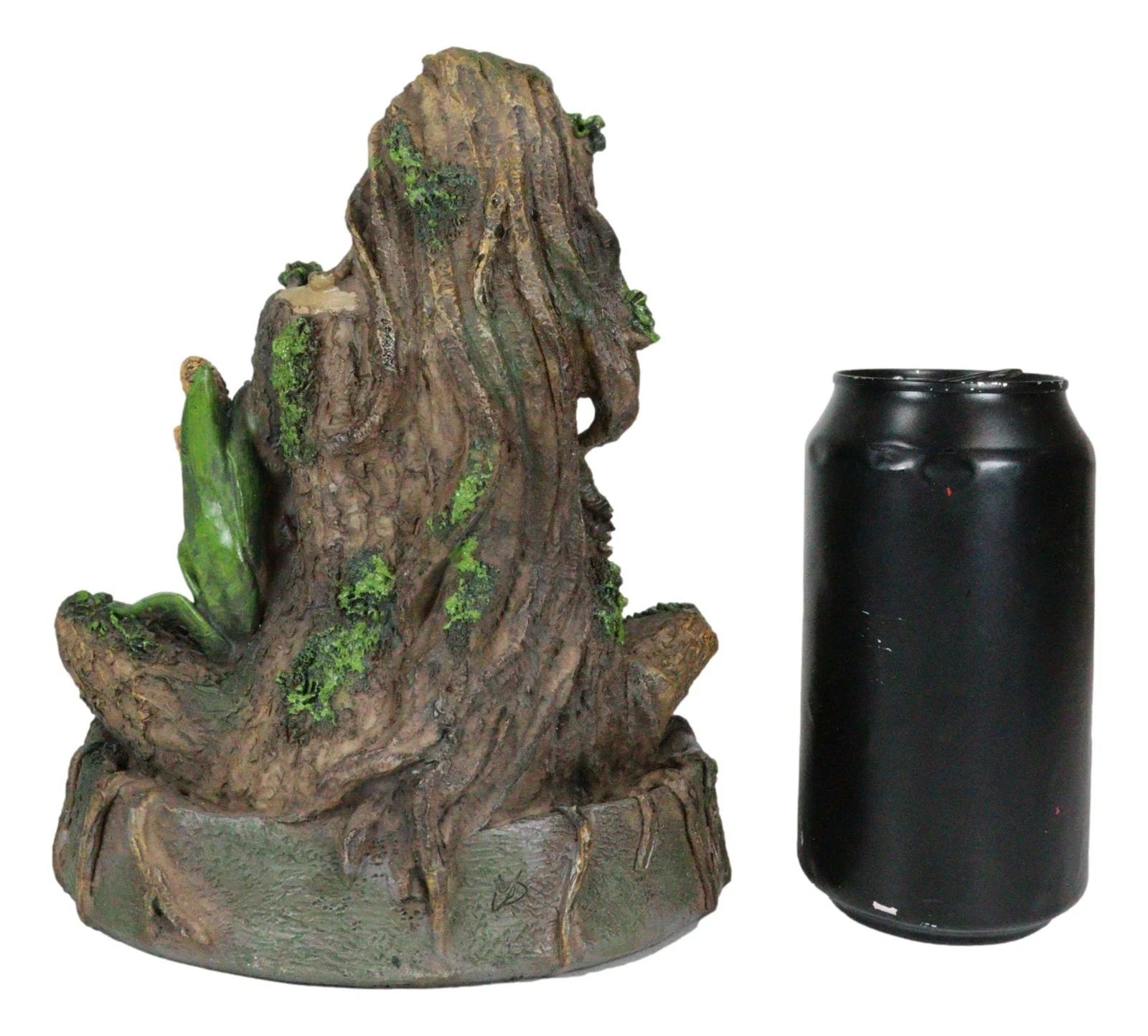 Tree Woman Gaia Dryad Ent Native Earth Goddess Backflow Incense Cone Burner-4