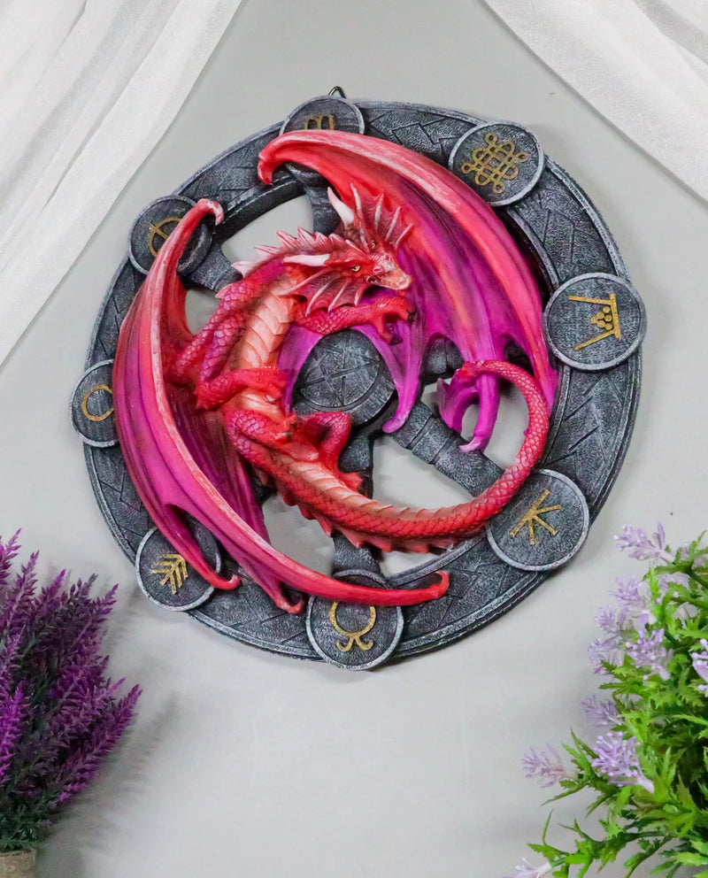 Lammas Drake Harvest Season Wheel of The Year Sabbats Of The Dragon Wall Decor-6