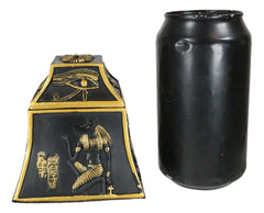 Figura de joyero de escarabajo egipcio, ojo de Horus, halcón, Anubis, dioses de Egipto-8