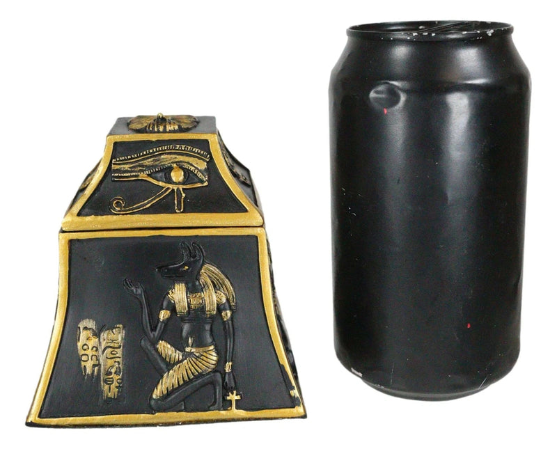 Figura de joyero de escarabajo egipcio, ojo de Horus, halcón, Anubis, dioses de Egipto-8